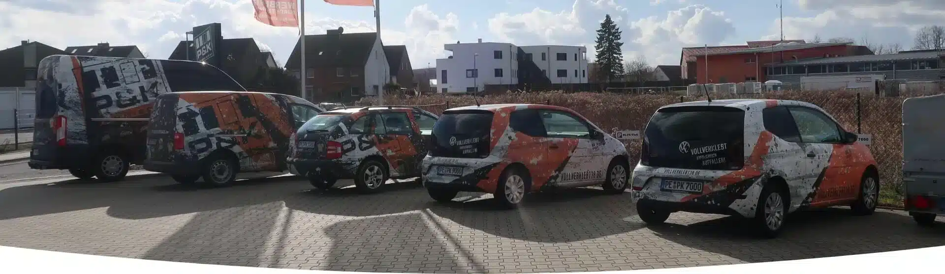 Flottenbeschriftung Autos PUK Schmiedel