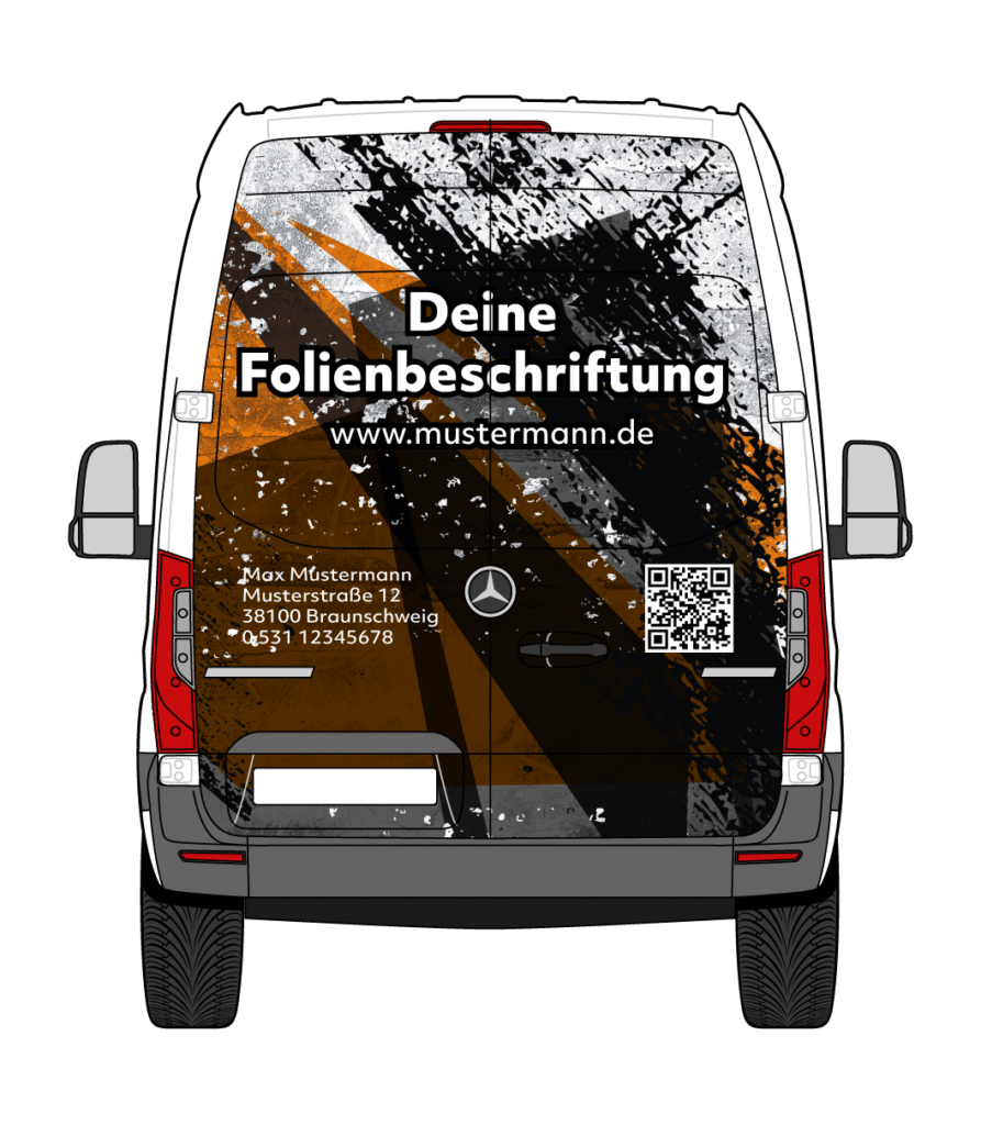 Fahrzeugbeschriftung Sprinter Beispiele Kosten Preise P&K Schmiedel Braunschweig